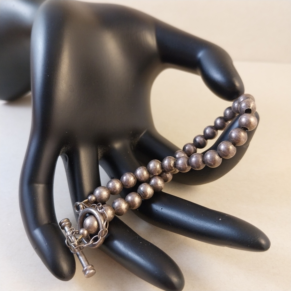 Silpada Sterling Silver Beaded Bracelet - Picture 15 of 15
